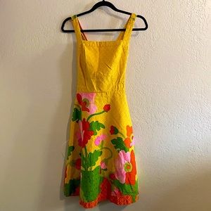 Vintage 60s 70s Malia Honolulu Dress, XSmall